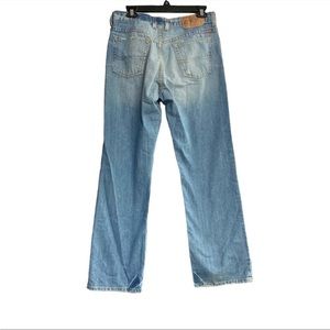 LUCKY BRAND Women’s Button Up Jeans, Size 10/30 Blue Distressed